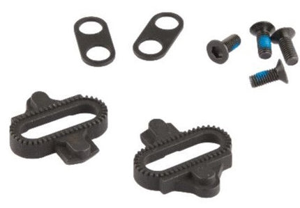 Pedaalset MTB Tecora E combi 9/16" SPD/eenzijdig met reflectoren - zwart/zilver