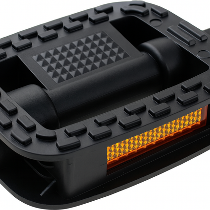 Edge Comfort anti-slip pedal set - black (workshop packaging)