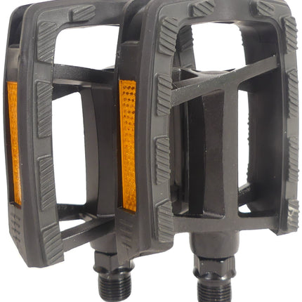 Gazelle FP-972 pedal set with aluminum body - black / black