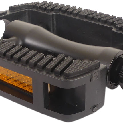 Pedaalset Marwi SP-821 met aluminium huis - anti slip - mat zwart (werkplaatsverpakking)