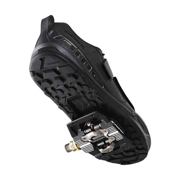 Pedaalset Shimano Saint PD-M821 SPD + platform - zwart