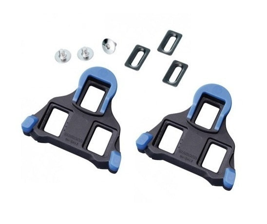 Schoenplaatjes Shimano SM-SH12 Spd-SL blauw (achter speling) - afbeelding 2
