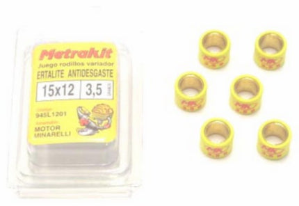 variator roller set metrakit 3.5gr 15x12mm minarelli 945l1201