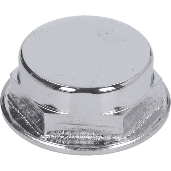 balhoofdmoer DMP bovenplaat stuurplaat 26mm chroom hercules, puch maxi, sachs