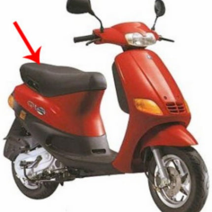 buddyseat Piaggio origineel compleet zapc11 zwart piaggio, zip fr rst, zip rst, zip sp 560411