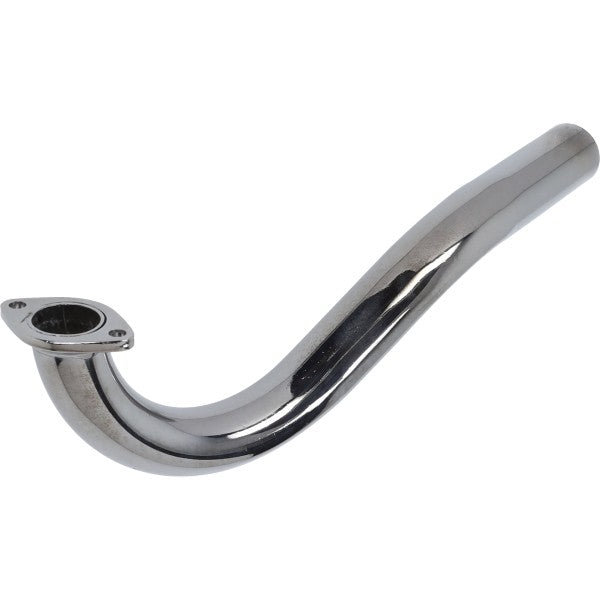 uitlaatbocht (made in EU) 28mm chroom puch maxi