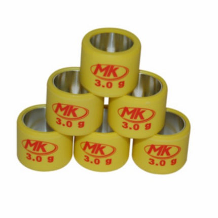 variator roller set Metrakit 3.0gr 19x15.5mm Sco Piaggio NT