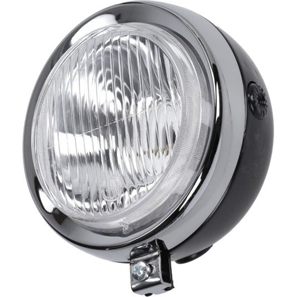 Phare rond (fabriqué en UE) noir Puch Maxi