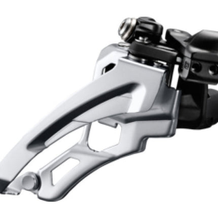 Voorderailleur 3 x 10-speed Shimano Deore FD-M612 - side swing / lage klem - 40-42T