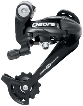 Achterderailleur 9-speed Shimano Deore M591 - zwart