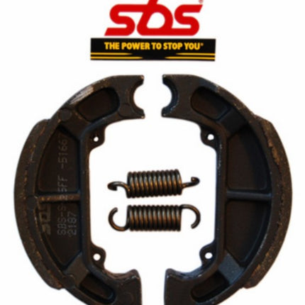 brake shoe set SBS rear drum NRG, Sfera, Typhoon, Zip OT 2187