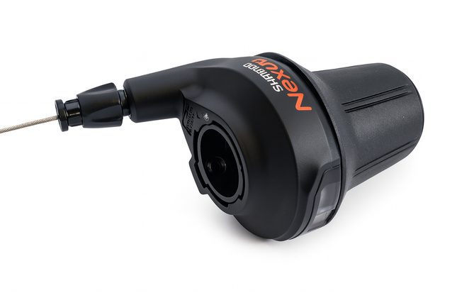 Draaiversteller 8 speed Shimano Nexus SLC6000 - zwart - afbeelding 2