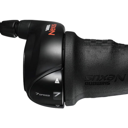Draaiversteller 7 speed Shimano Nexus SL-C3000 NX10 - zwart (werkplaatsverpakking)
