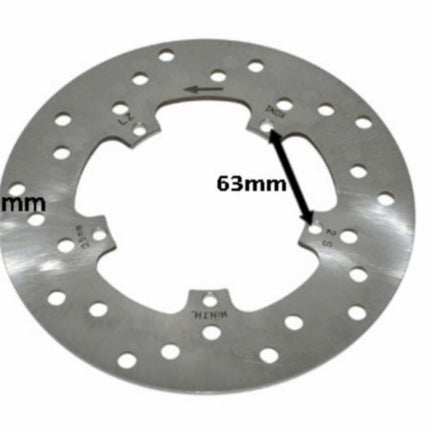 Disque de frein Piaggio original pour Runner 200mm, ET2-ET4, Fly, LXV, Primavera, Sprint, Vespa LX, Vespa S, Zip SP 56395R