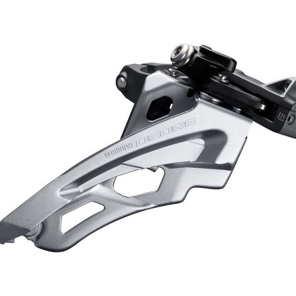 Voorderailleur 3 x 10-speed Shimano Deore FC-M6000 side swing - middelhoge klem - 40-42T - zwart