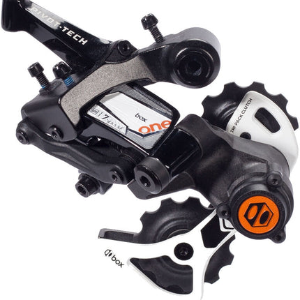 Achterderailleur "down-hill" 7-speed Box Components One met korte kooi - zwart - afbeelding 2