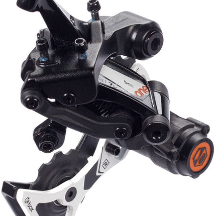 Achterderailleur "down-hill" 7-speed Box Components One met korte kooi - zwart