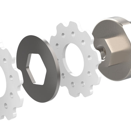Achterderailleur "down-hill" 7-speed Box Components One met korte kooi - zwart - afbeelding 3