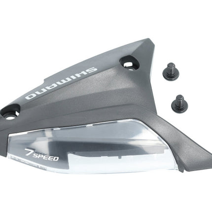Afdekkapje 7 speed Shimano ST-EF500 - 4 vingers (inclusief boutjes) - Zwart