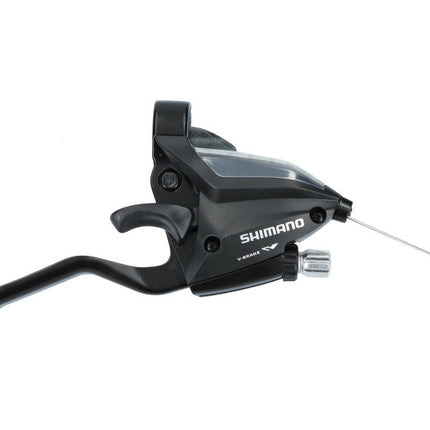 Versteller (rechts) met remhendel 8 speed Shimano ST-EF500 - 2 vingers - zwart