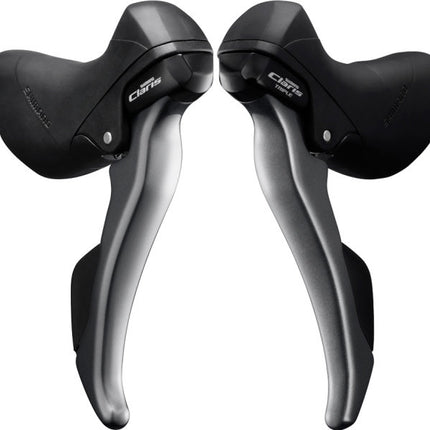 Kit leviers de vitesses/freins 3 x 8 vitesses Shimano Claris ST-R2000 - gris/noir