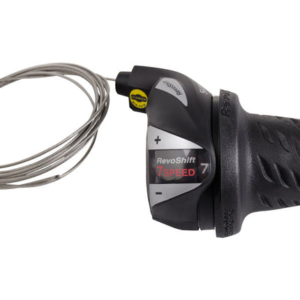 Draaiversteller SIS (links) 3 speed Shimano Tourney SL-RS36 - zwart/zilver