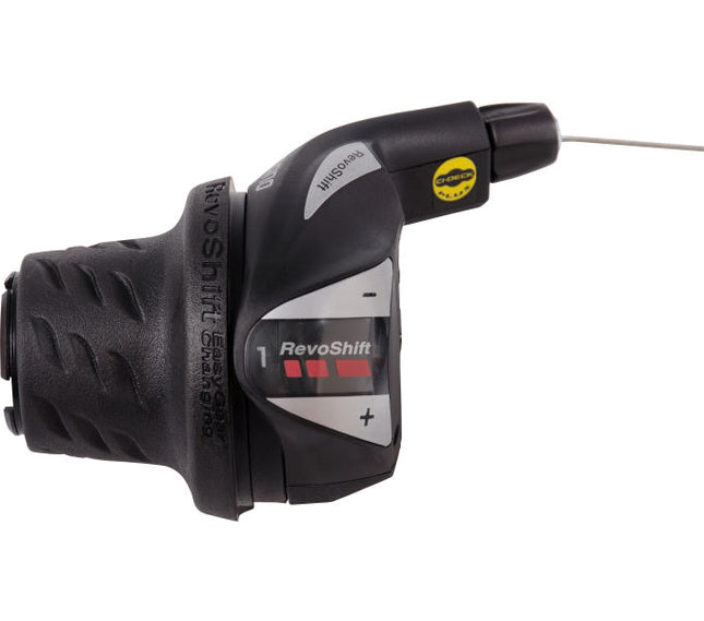 Draaiversteller SIS (links) 3 speed Shimano Tourney SL-RS36 - zwart/zilver
