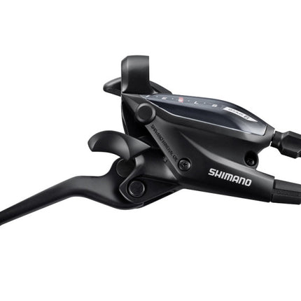 Shifter (right) with brake lever 7 speed Shimano ST-EF505 - 3 fingers - black