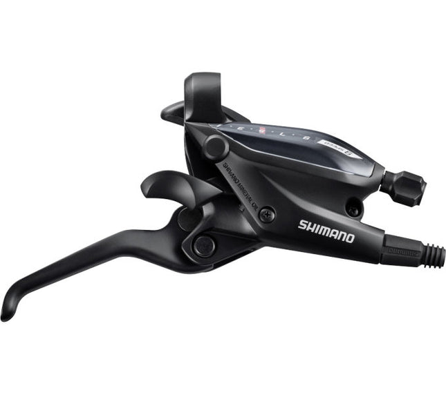 Versteller (rechts) met remhendel 7 speed Shimano ST-EF505  - 3 vingers - zwart