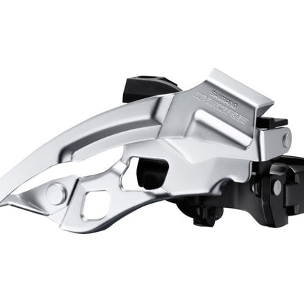 Voorderailleur 3 x10-speed Shimano Deore FC-T6000 - Top Swing - lage klem 63-66° - 44-48T - Zwart/Zilver