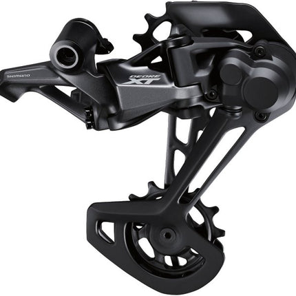Achterderailleur 12 speed Shimano Deore XT M8100 SGS - direct mount - zwart (werkplaatsverpakking)