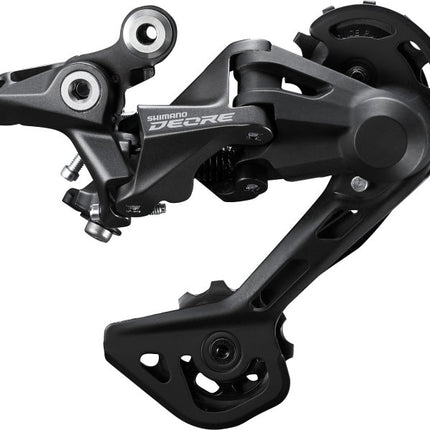 Achterderailleur 2 x 10/11-speed Shimano Deore M4120 SGS - directe montage - zwart (werkplaatsverpakking)