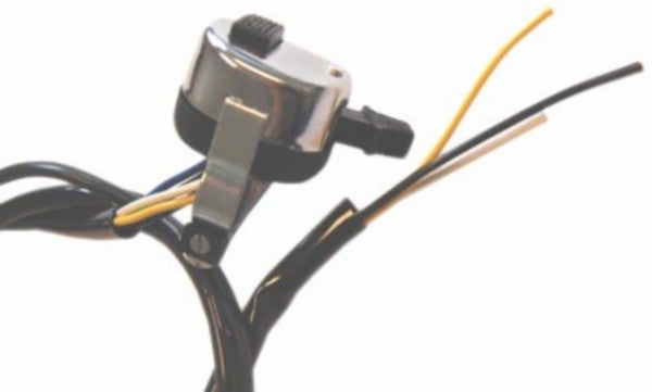 stuurschakelaar guia met kabelboom 3-standen (made in EU) chroom puch, puch maxi