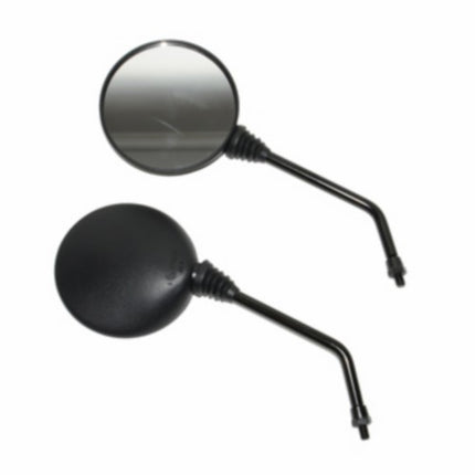 mirror set DMP round E-mark black agility, agm, agm VX50, BTC Riva, gts toscana, sco china 4t, sco gy6