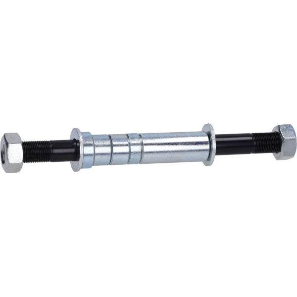 voorwielas compleet sterwiel (voor o.a. naaf 34120) 12mm puch maxi