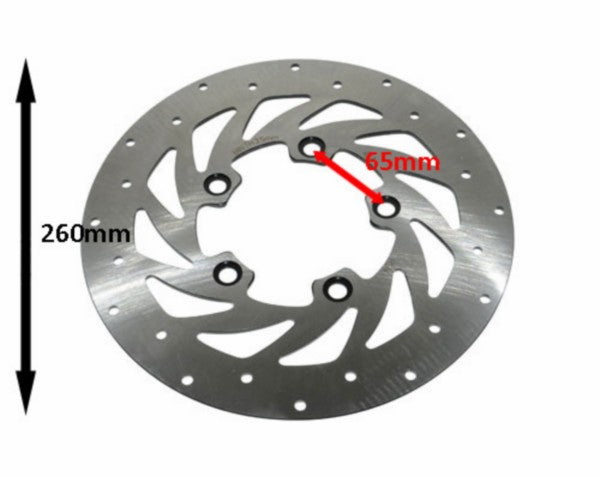 remschijf voor 260mm agility 16inch, people-s