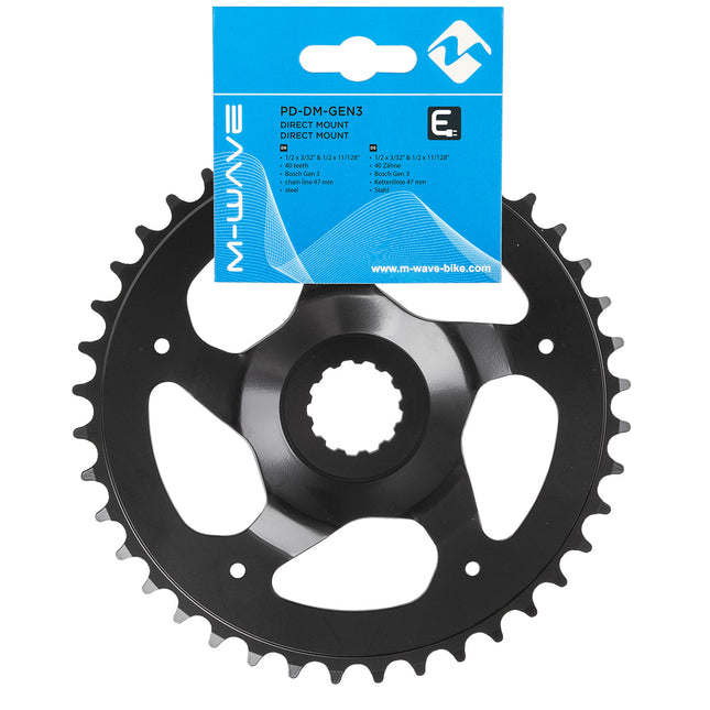 Kettingblad M-Wave E-Bike Bosch-3 42T - zwart - afbeelding 2