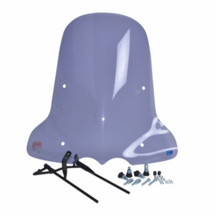 windscherm Regia met bevestigingsset (made in EU) hoog 65cm smoke agility, kymco