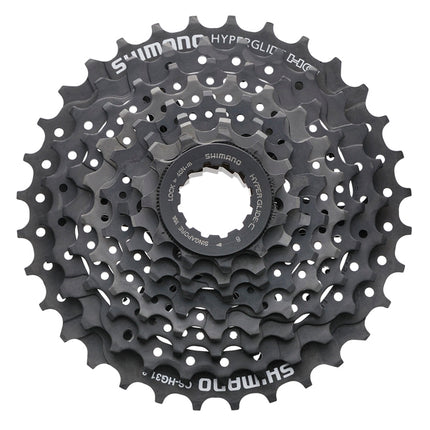 Cassette 8 speed Shimano Altus HG31 11-34T - zwart (werkplaatsverpakking)