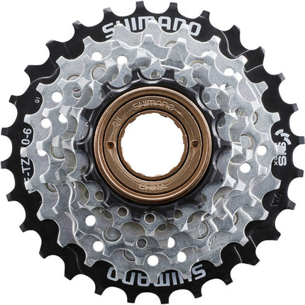Freewheel 6 speed Shimano MF-TZ510 14-28T - Zilver