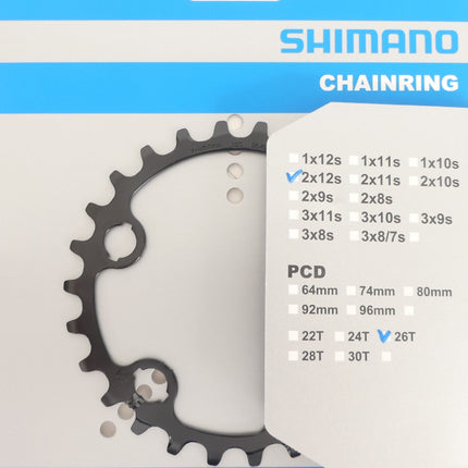 Kettingblad 26T Shimano SLX FC-M7100 / FC-M7120 - 12 speed