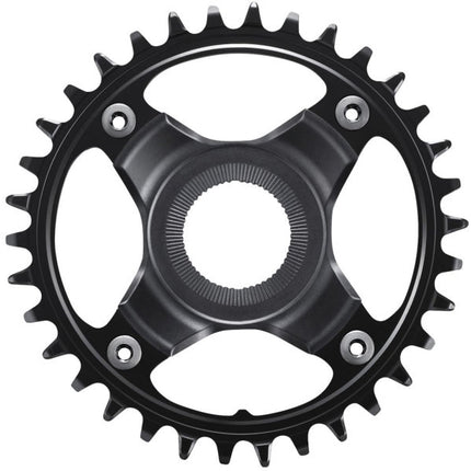 Plateau 38 dents Shimano Steps SM-CRE80 - 12 vitesses avec ligne de chaîne de 53 mm