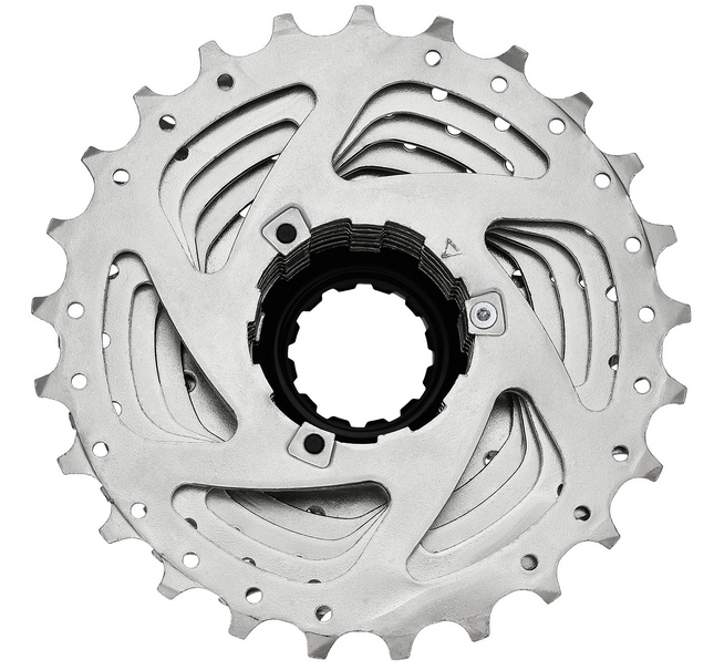 Cassette 8 speed Sunrace CSR86 12-25T - zilver