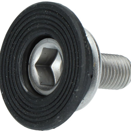 Crank bevestigingsbout met afdekkap Shimano FC-TX501 / FC-TY501 - Zwart/Zilver