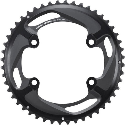 Plateau 48T Shimano GRX FC-RX810 2 x 11 vitesses - noir