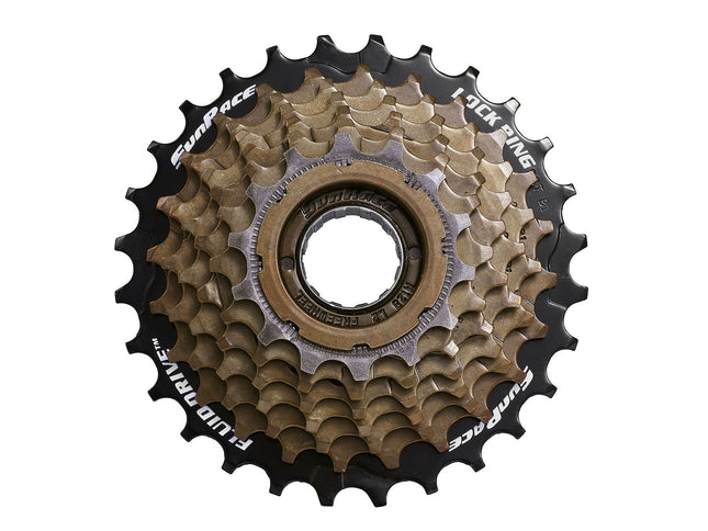 Freewheel 7 speed Sunrace MFM2A 14-28 tands - zink