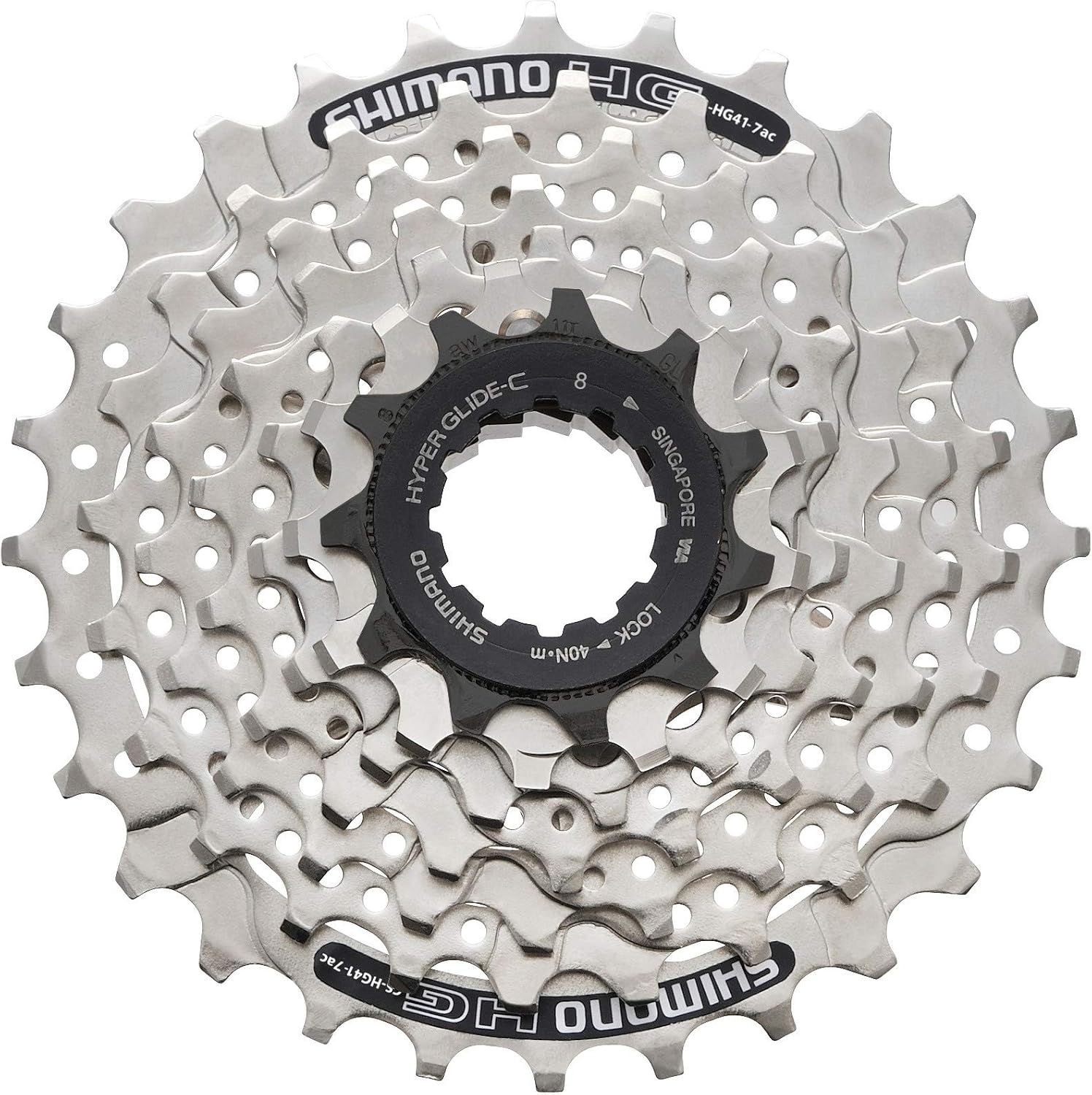 Cassette 7 speed Shimano HG41 11-28T - zilver