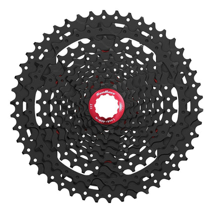 Cassette 10 speed Sunrace CSMX3 11-42T - zwart