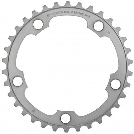 Kettingblad 34T Shimano 105 FC-5750 - zilver
