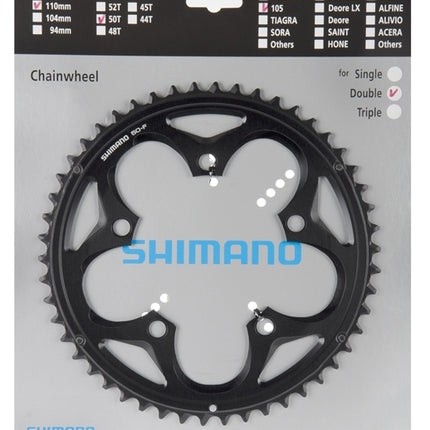 Kettingblad 50T Shimano 105 FC-5750 - zwart